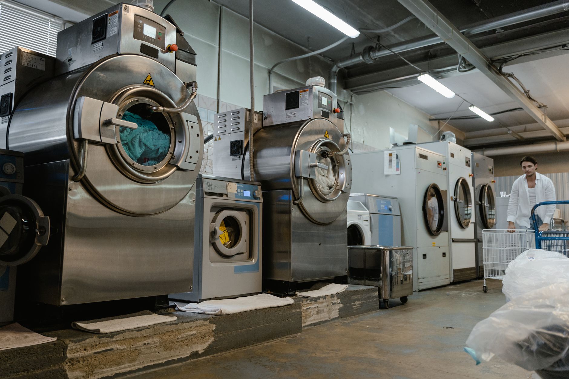 Blanchisserie industrielle à Vitry-sur-Seine